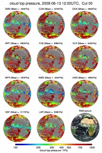 overview cloud top pressure