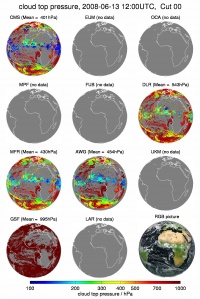 overview cloud top pressure